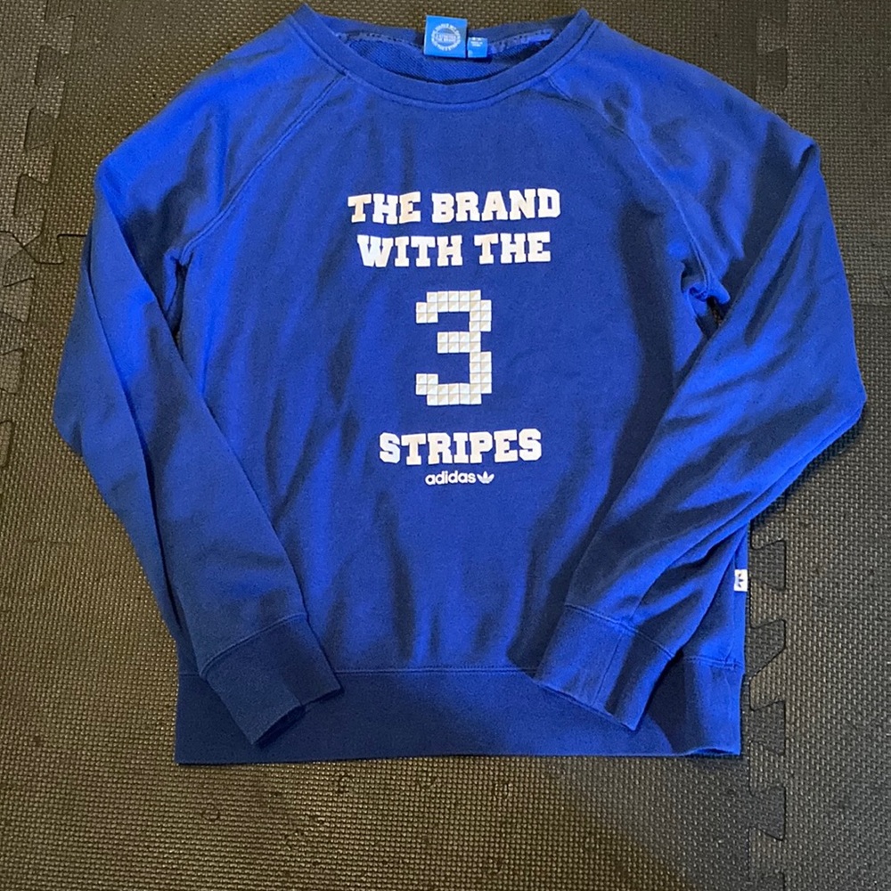 Blue Adidas Crewneck sweater
